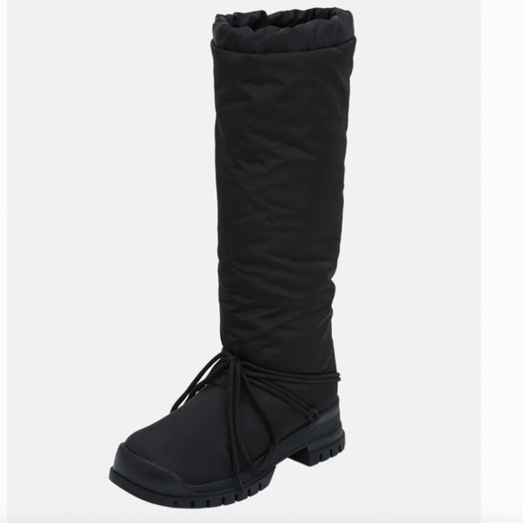 Source Unknown Black Puffer Long Boots - Picture 7 of 7